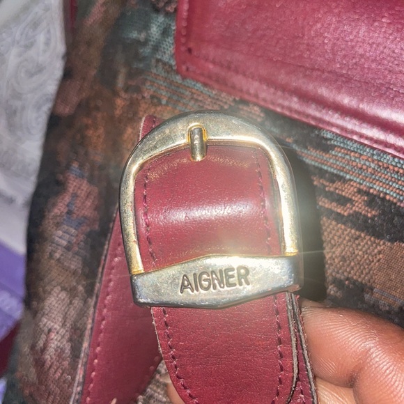 Vintage Aigner crossbody bucket bag - Picture 3 of 6